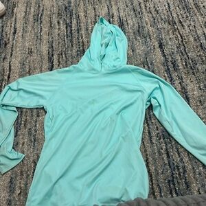 Long sleeve fishing shirt blue